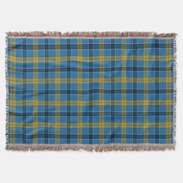Scottish Klan Laing Tartan Play Filt (Framsidan)