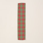 Scottish Klan Leask Red and Grönt Tartan Play<br><div class="desc">En scarf firande med den skotska Klans rödvita och grönt tartan plaid.</div>