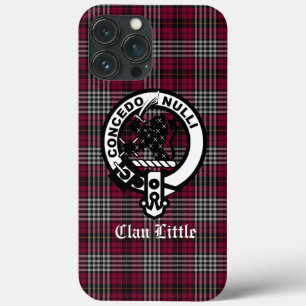 Scottish Klan Little Vapensköld Badge och Tartan