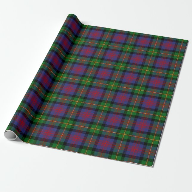 Scottish Klan Logan Tartan Play Presentpapper (Utrullad)