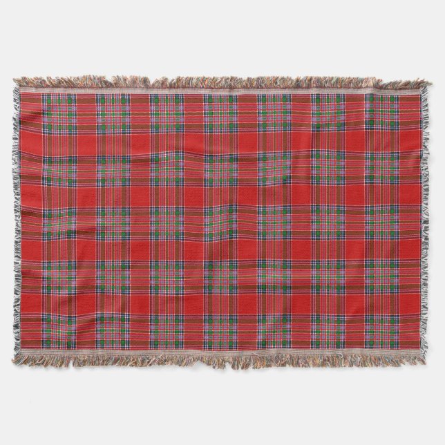Scottish Klan MacBean Tartan Play Filt (Framsidan)