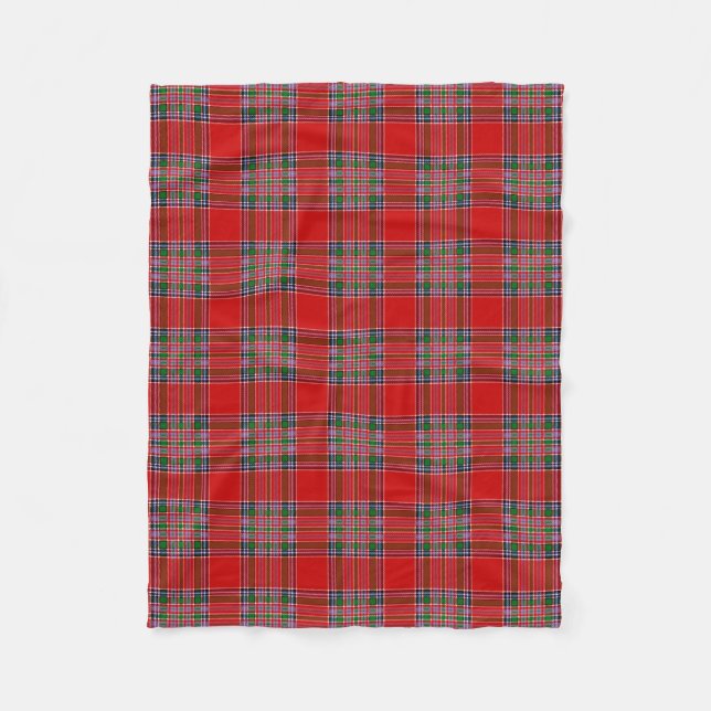 Scottish Klan MacBean Tartan Play Fleecefilt (Framsidan)
