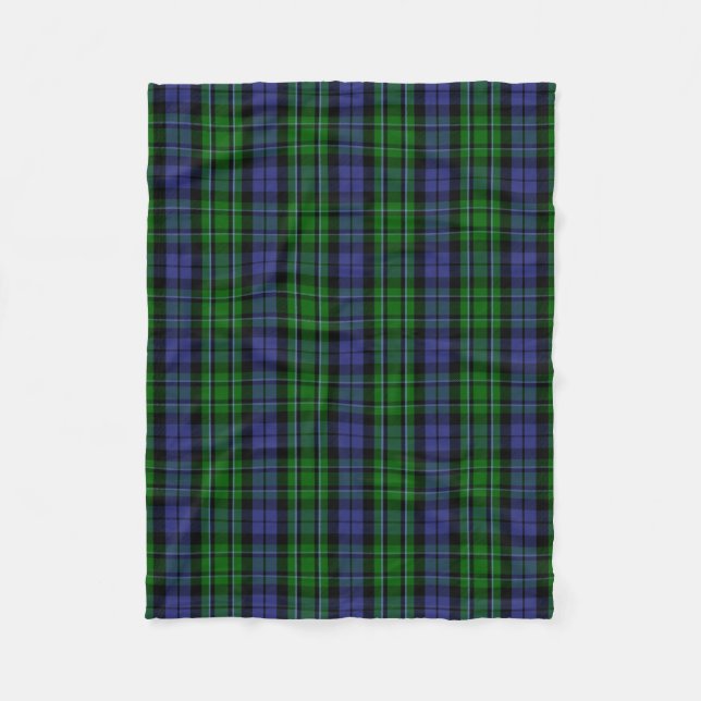 Scottish Klan MacCallum Tartan Play Fleecefilt (Framsidan)