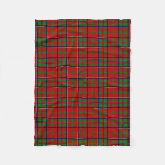 Scottish Klan MacDonald of Glencoe Tartan Play Fleecefilt (Framsidan)
