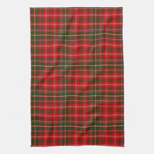 Scottish Klan MacDougall Tartan Plaid Kökshandduk (Vertikal)