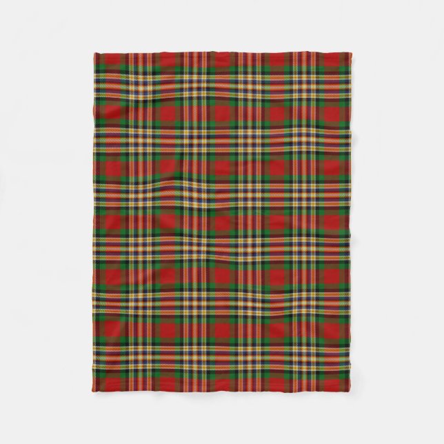 Scottish Klan MacGill Tartan Play Fleecefilt (Framsidan)