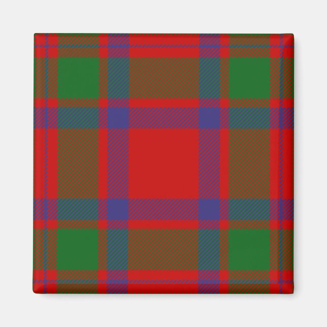 Scottish Klan MacIntosh Tartan Play Magnet (Framsidan)