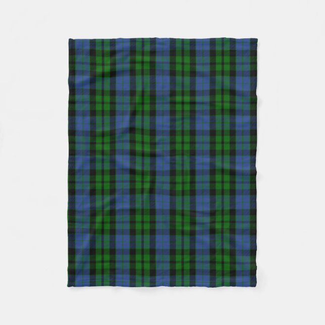 Scottish Klan MacKay Tartan Play Fleecefilt (Framsidan)