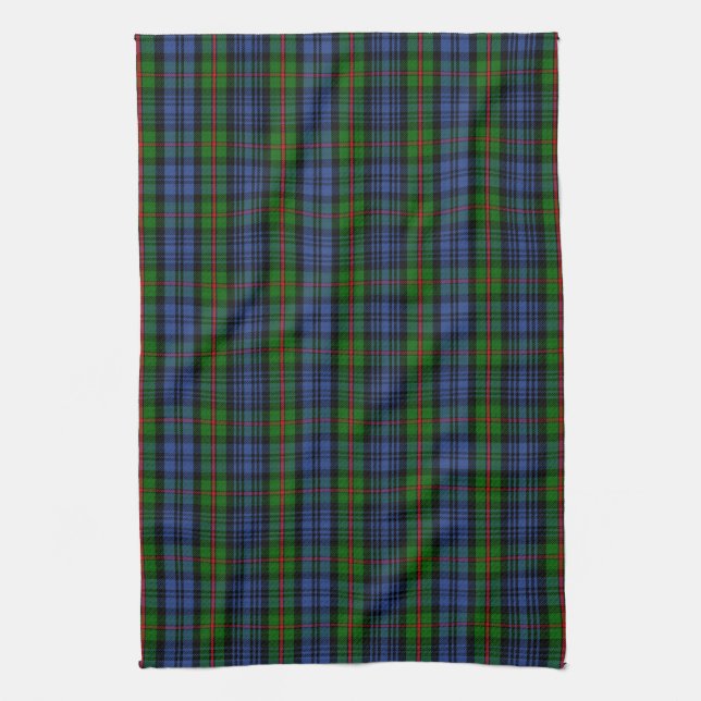 Scottish Klan MacKinlay Tartan Plaid Kökshandduk (Vertikal)