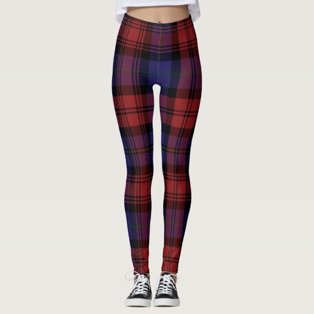 Scottish Klan MacLachlan Tartan Play Leggings (Framsida)