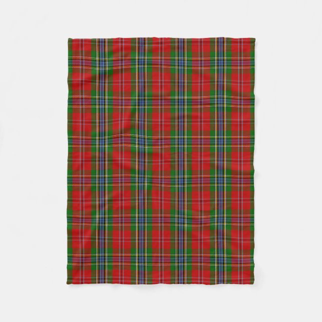 Scottish Klan MacLean av Duart Tartan Play Fleecefilt (Framsidan)