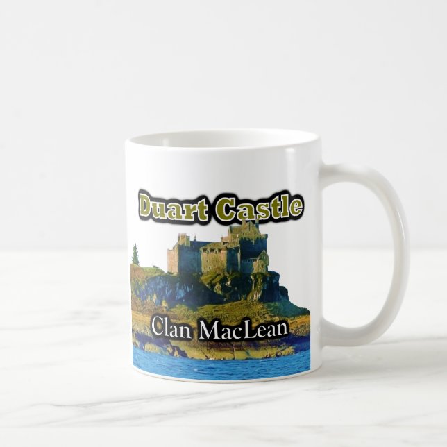 Scottish Klan MacLean Duart Castle Kaffemugg (Höger)