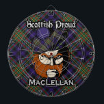 Scottish Klan MacLellan Tartan Dartboard Piltavla<br><div class="desc">Fira den underbara skotska Klan MacLellan med den här fantastisk-designen.</div>