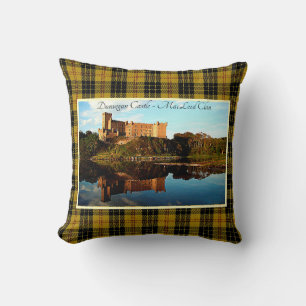 Scottish Klan MacLeod Dunvegan Castle Dekorativ ku Kudde