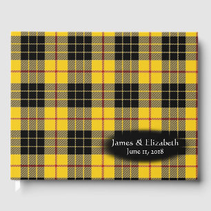 Scottish Klan MacLeod of Lewis Tartan Bröllop Gästböcker