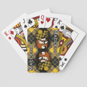 Scottish Klan MacLeod of Lewis Tartan Deck Spelkort