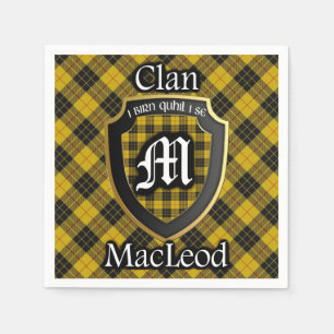 Scottish Klan MacLeod Tartan Napkin Pappersservett