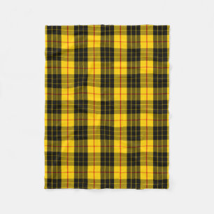 Scottish Klan MacLeod Tartan Plaid Fleecefilt