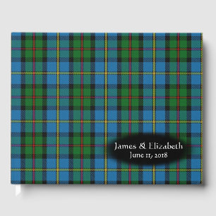 Scottish Klan MacLeod Tartan Play Bröllop Gästböcker