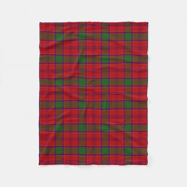 Scottish Klan MacLintock Tartan Play Fleecefilt (Framsidan)