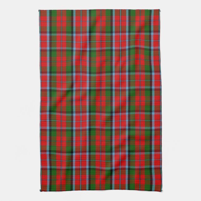 Scottish Klan MacNaughton Tartan Plaid Kökshandduk (Vertikal)