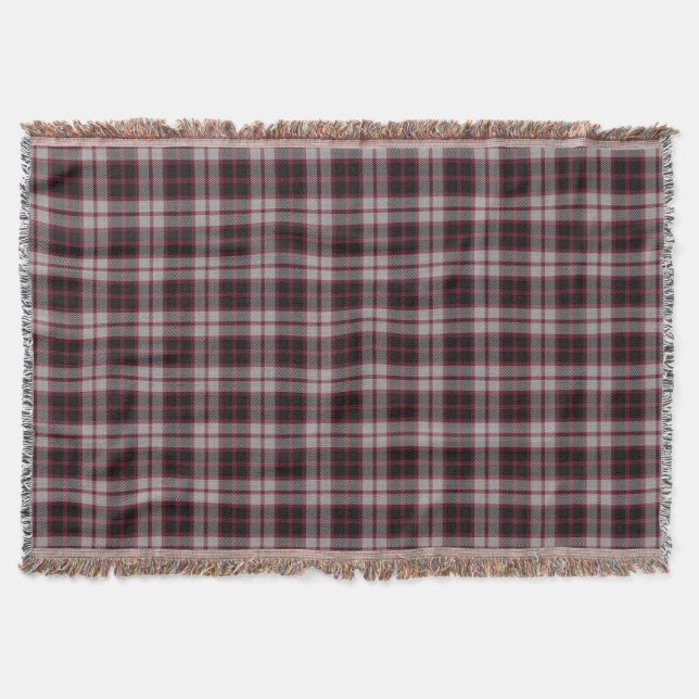 Scottish Klan MacPherson Tartan Filt (Framsidan)