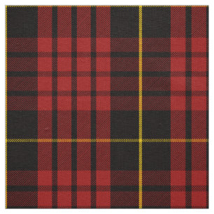 Scottish Klan MacQueen Tartan Play Tyg
