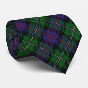 Scottish Klan Malcolm Brev M Monogram Tartan Slips
