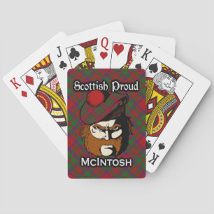 Scottish Klan McIntosh Tartan Deck Kortlek