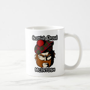 Scottish Klan McIntosh Tartan Scottish Kaffemugg