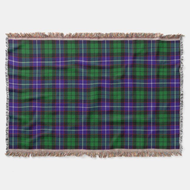 Scottish Klan Mitchell Tartan Play Filt (Framsidan)