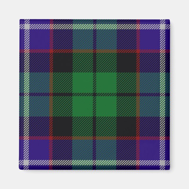 Scottish Klan Mitchell Tartan Play Magnet (Framsidan)