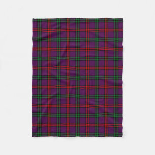 Scottish Klan Montgomery Tartan Plaid Fleecefilt