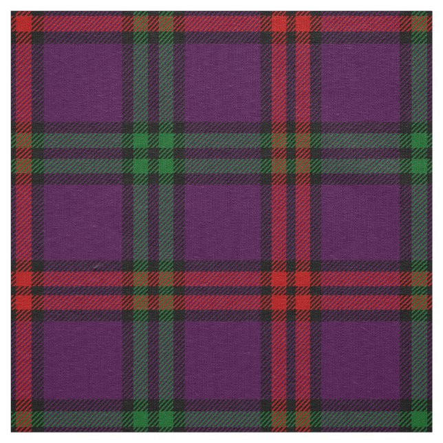 Scottish Klan Montgomery Tartan Plaid Tyg (Prov)