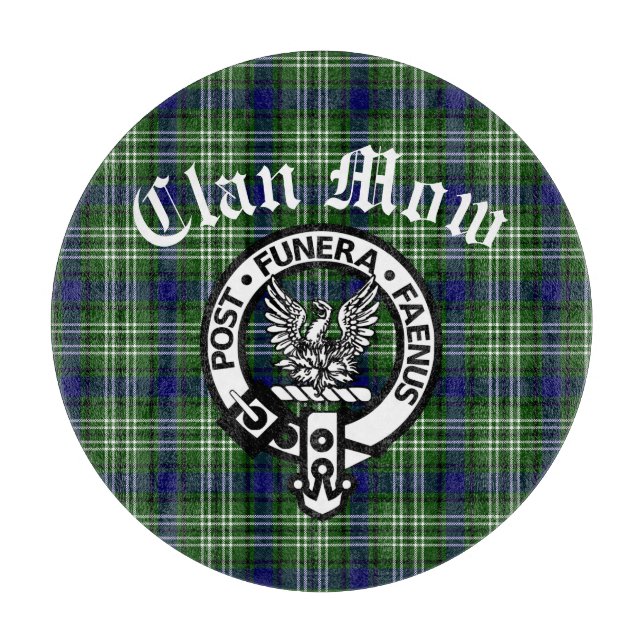 Scottish Klan Mow Vapensköld & Tartan (Framsidan)