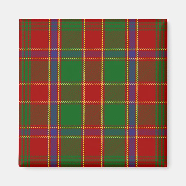 Scottish Klan Munro Tartan Play Magnet (Framsidan)