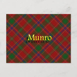 Scottish Klan Munro Vykort