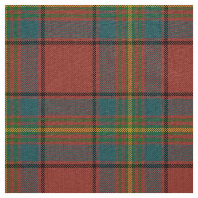 Scottish Klan Oliver Red Tartan Play Tyg (Prov)