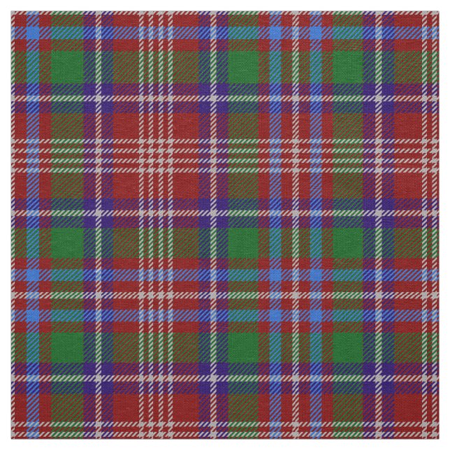 Scottish Klan Ritchie Tartan Plaid Tyg (Prov)