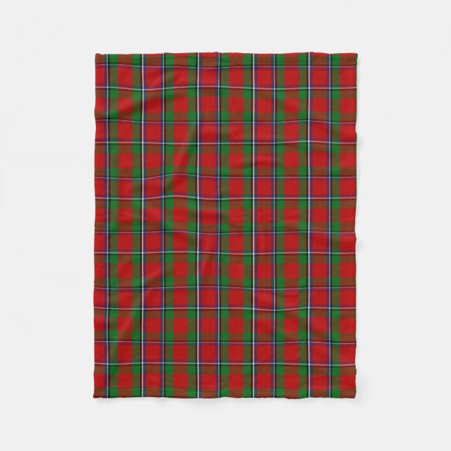 Scottish Klan Sinclair Tartan Play Fleecefilt (Framsidan)