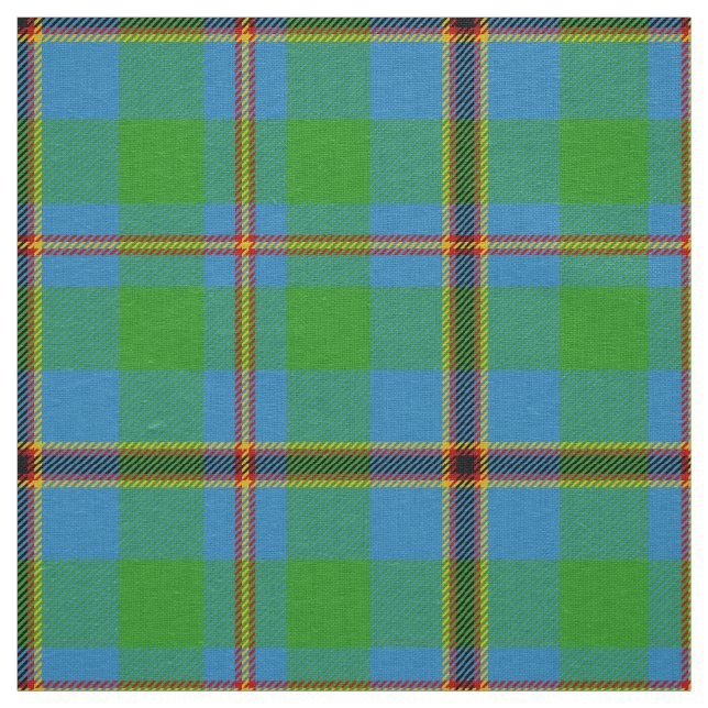 Scottish Klan Snodgräs Tartan Play Tyg (Prov)