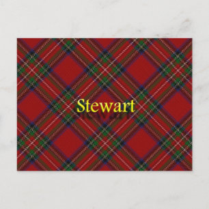 Scottish Klan Stewart Vykort