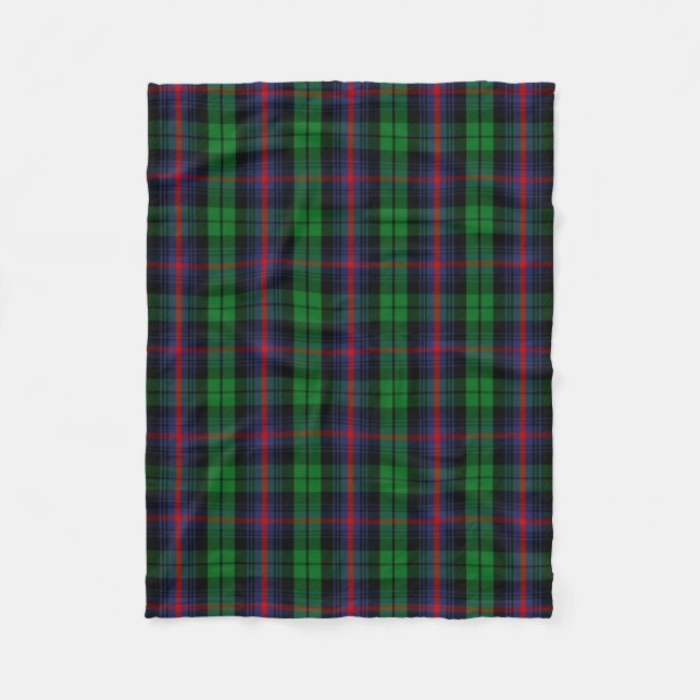 Scottish Klan Urquhart Tartan Play Fleecefilt (Framsidan)