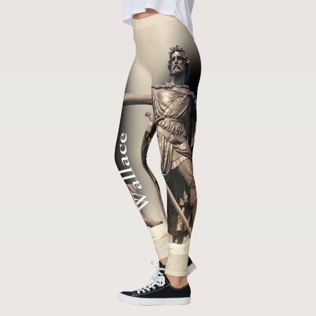 Scottish Klan Wallace by R. McIan Leggings (Vänster)