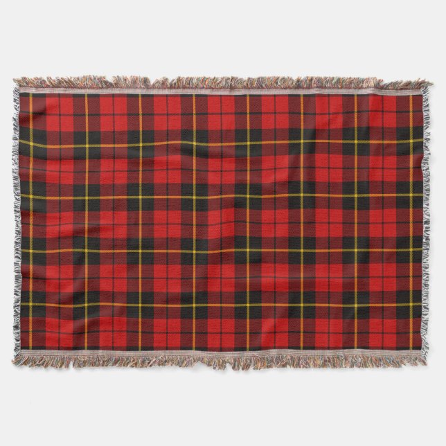 Scottish Klan Wallace Tartan Play Filt (Framsidan)