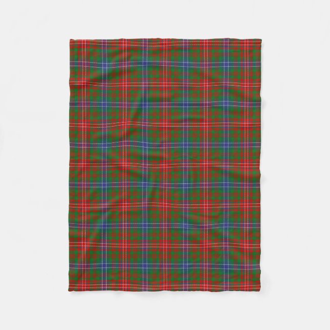 Scottish Klan Wilson Tartan Play Fleecefilt (Framsidan)