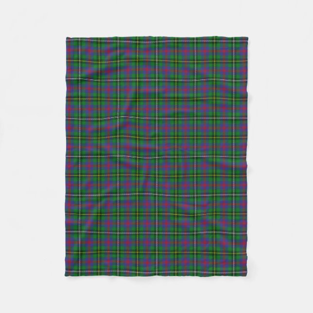 Scottish Klan Wood Tartan Play Fleecefilt (Framsidan)