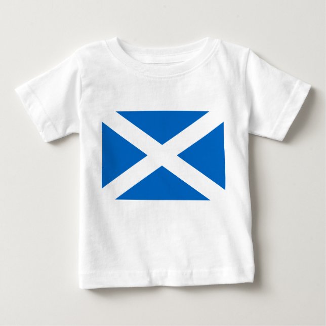 Scottish Kor Scotland Färg T Shirt (Framsida)