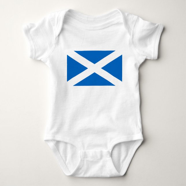Scottish Kor Scotland Färg Tee Shirt (Framsida)