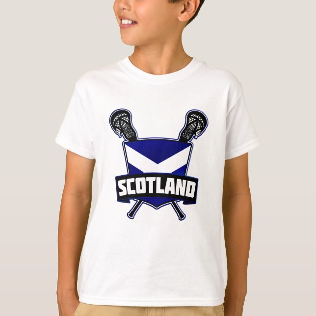 Scottish Lacrosse Logotyp Tee (Framsida)
